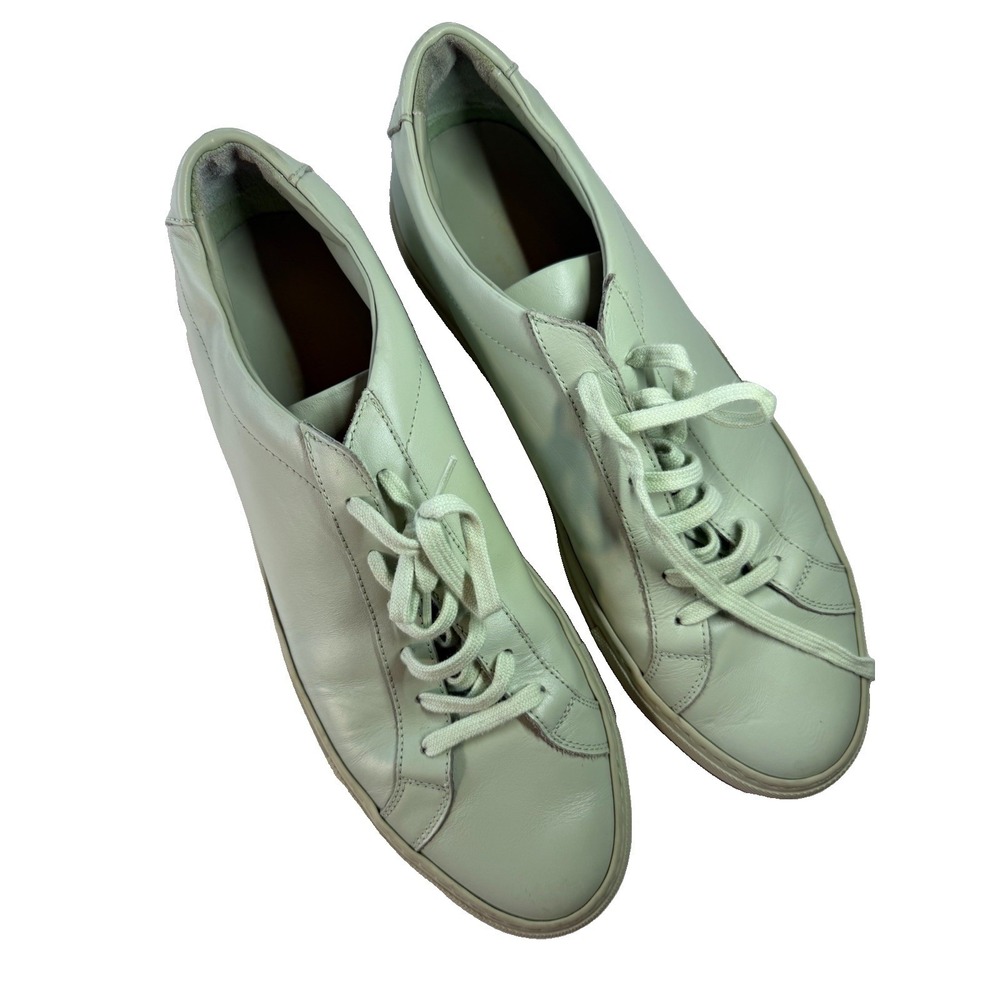 Common Projects Achilles Low 42 Green Sherbet Size 12